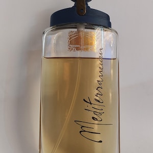 Vintage Mediterraneum Eau de Toilette Bottle 100ml Spray Perfume Woman Rare Made In Italy