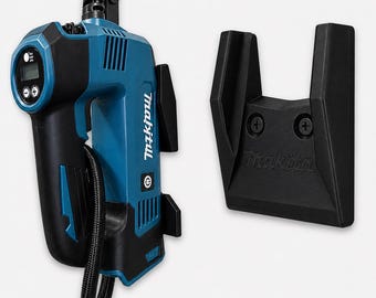 Makita DMP180 DMP180Z Compressor Wall Mount Holder | 18V Inflator Storage Bracket | LXT Tool Organiser