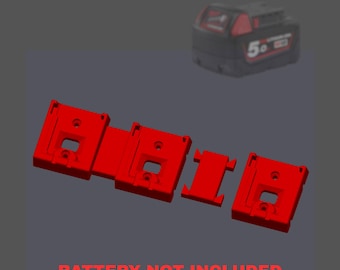 Milwaukee M18 Battery Expandable Wall Mount HEAVY DUTY