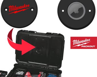 Milwaukee Packout AirTag Mount Hidden AirTag Holder for Secure Toolbox Tracking