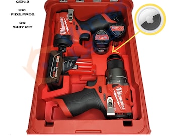 Milwaukee M12 3479 FUEL Gen 2 FPD2 Combi Drill & FID2 Impact Driver Packout INSERT