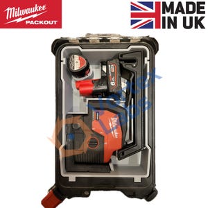 Milwaukee Packout Insert for M12 CLLP / CLL4P Laser | Tool Box Tray Organizer | Fits 48-22-8435 & 4932464083 | Custom Storage