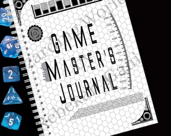 Cyber Game Master Journal PDF Digitaler Download