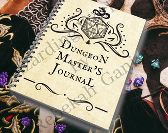 Das ultimative Dungeon Master Notizbuch Digitaler Download PDF
