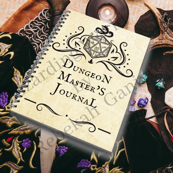 Dungeon Master Journal - Etsy