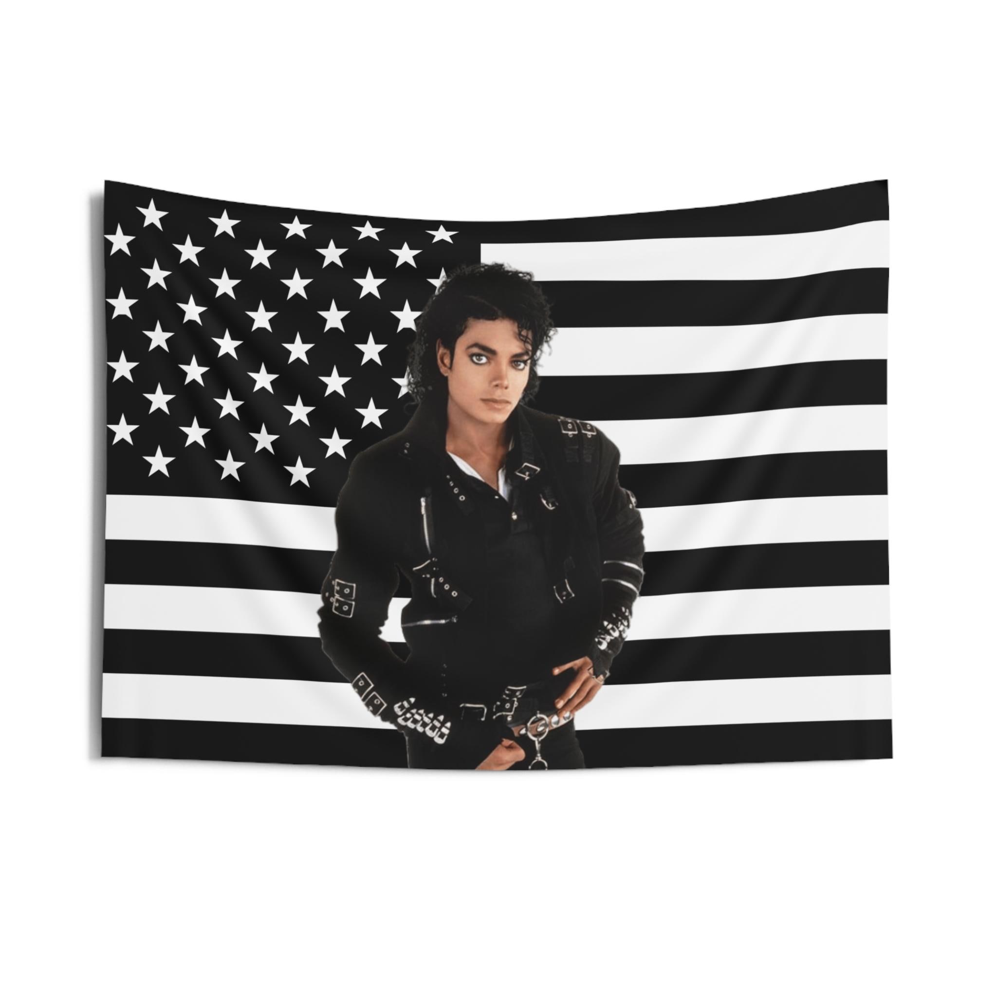 Michael Jackson Flag Poster - Etsy