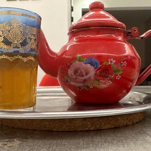 Sahara Tuareg Teapot, tea set Touareg