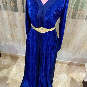 Elegant Moroccan Caftan Dress – Handcrafted Takchita – Traditional
