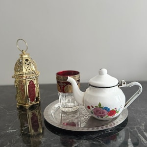 Sahara Tuareg Teapot, tea set Touareg