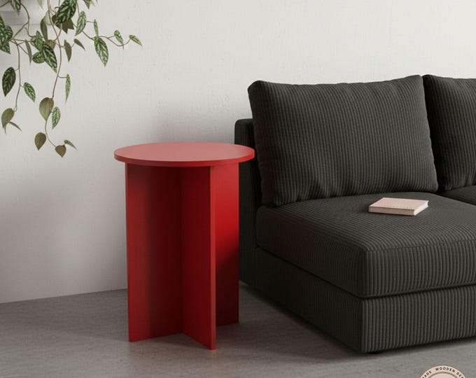 Photo inspiration: Handmade Minimal Decor Reference: Handmade Minimalist Side Table Bauhaus Style Plant Stand