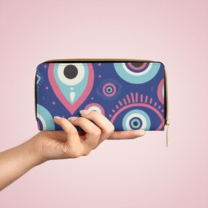 Evil Eye Wallet, Women's Wallet, Women's Gift