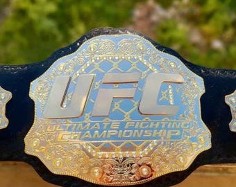 UFC Classic Championship Title belt Belt Multi Layered 8mm Zinc- Limited Edition Collector's Item