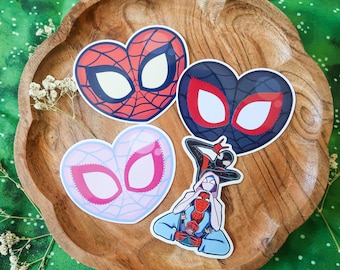 Spidey Sticker: Waterproof Vinyl Decals for Laptop, Water Bottle, Journals