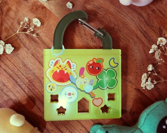 Tote Bag Carabiner: Acrylic Carabiners for Keychains and Charms