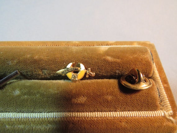 Vintage 2 Mens Tie Tacks Lapel Pin Shriners Mason… - image 4