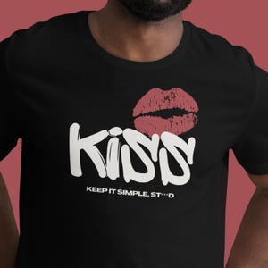KISS Dev Shirt – Minimalist Funny Coding Tee for Developers