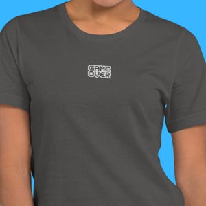 Game Over Pixel Art T-Shirt: Retro 8-Bit Gamer Tee