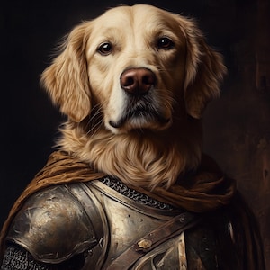 Renaissance Pet Portraits, Royal Pet Portrait, Custom Digital Art from Photo, Funny Renaissance Pet, Personalized Pet Artwork, Dog Portraits