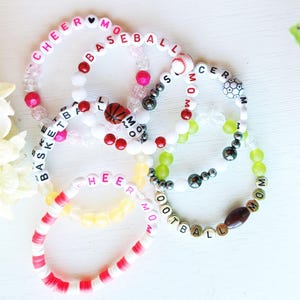 Sports Mom Friendship Bracelets