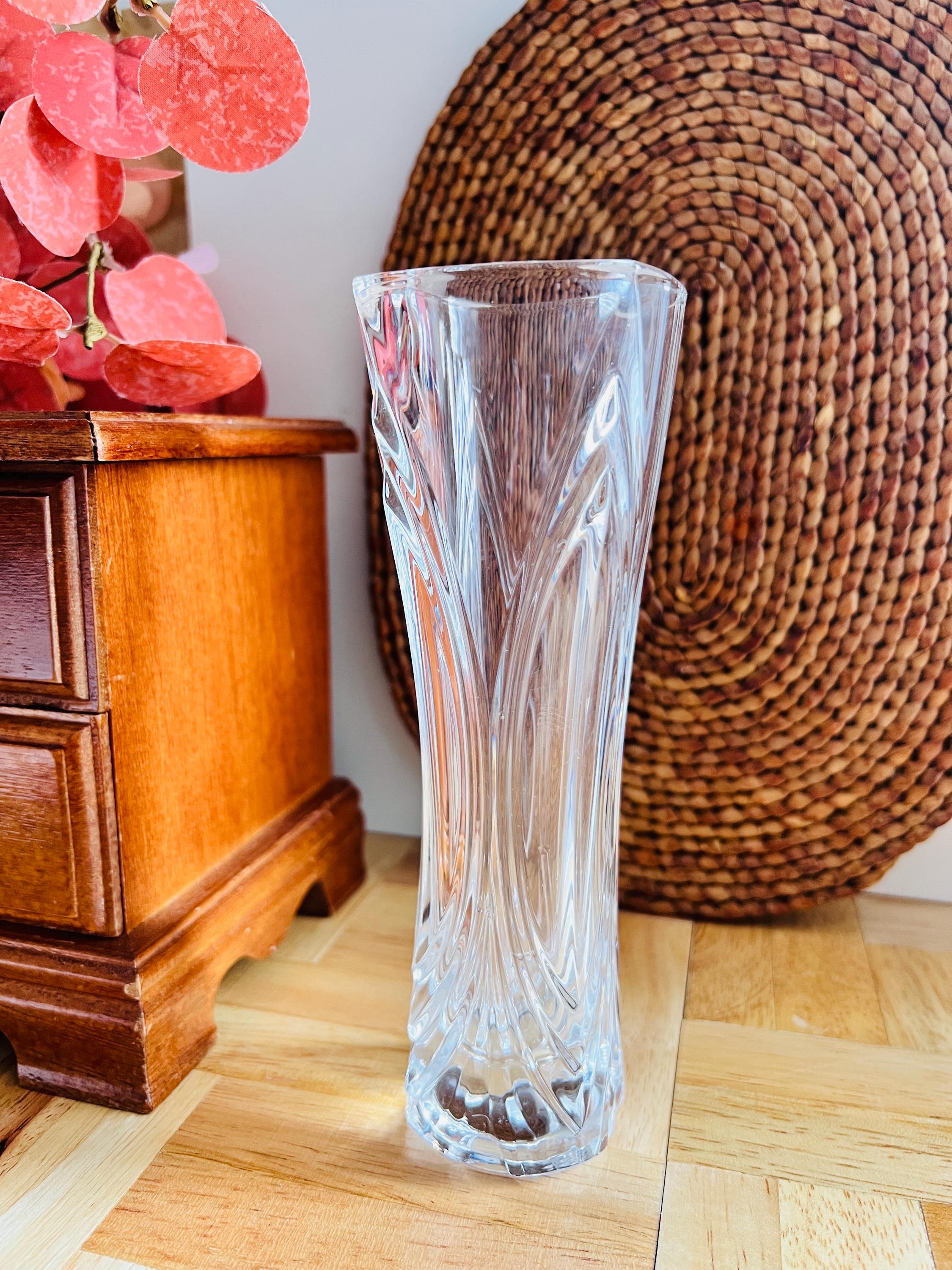 Crystal d'arques vase - Etsy 日本