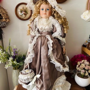 Victorian collection porcelain doll - Etsy 日本