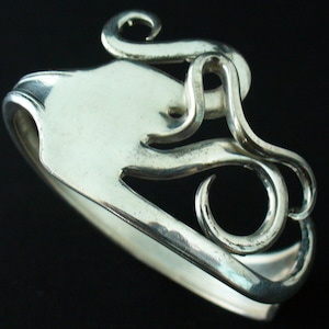 Antique Upcycled Silverware Fork Bracelet Eco Friendly  Jewelry