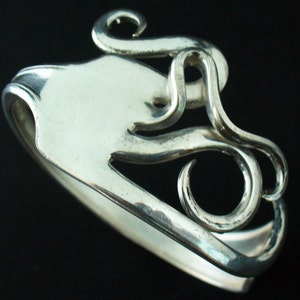 Antique Upcycled Eco Friendly Silverware Spoon Jewelry Fork Bracelet