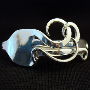 Eco Friendly Antique Upcycled Silverware Jewelry Fork Bracelet