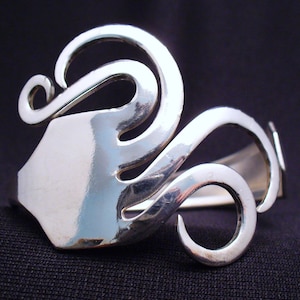 Upcycled Fork Bracelet Silverware Eco Friendly Antique Jewelry