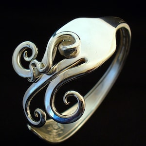 Fork Bracelet Eco Friendly Upcycled Antique Silverware Spoon Jewelry