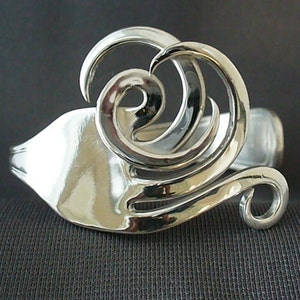 Recycled Jewelry Silver Fork Bracelet
