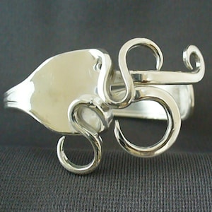 Eco Friendly Fork Bracelet Upcycled Antique Silverware Spoon Jewelry