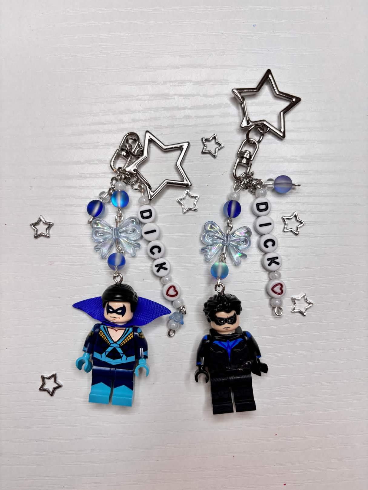Portachiavi Ufficiale DC Comics Nightwing In Peltro – Monogram International - 5