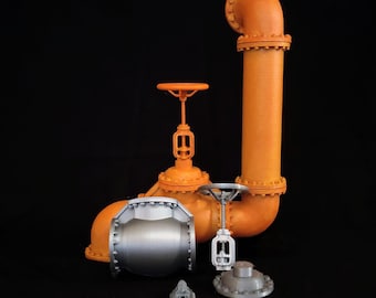 Modulares Pfeifenset 1:6 - Militärisches Diorama Zubehör