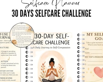 30-Day Self-Care Planner Challenge: Reclaim Your Time, Energy & Peace