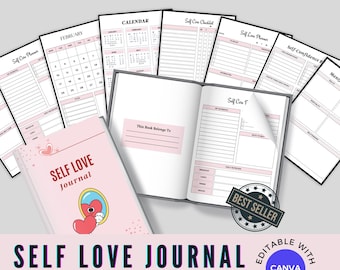 Tarjetas de diario de amor propio: afirmaciones y reflexiones diarias para la atención plena, el autocuidado y el crecimiento personal.