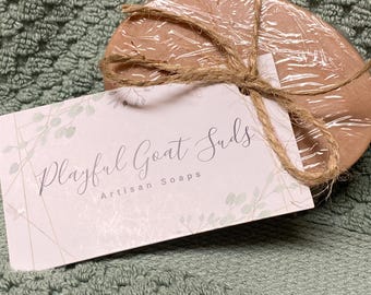 Artisan Goat Milk Soap Bar: Sandalwood Vanilla Fragrance Oil, 4 oz  Chocolate Color For Men