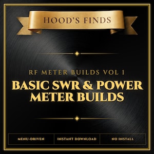 Construcción de medidores de RF Vol. 1 - Guía básica de ROE y medidores de potencia - Radioaficionados