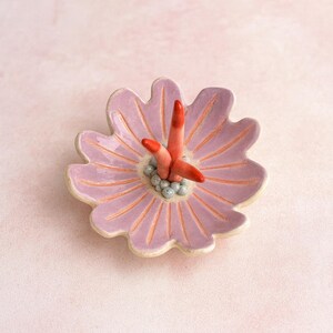 Ceramic Ring Dish – Cute Trinket Tray – Ceramic holder for rings and earrings