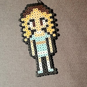 Katseye Perler Bead Keychain