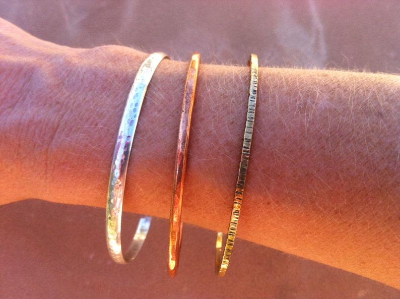 Silver, Copper, Brass Bangles image 1