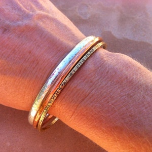 Silver, Copper, Brass Bangles image 2