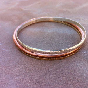 Silver, Copper, Brass Bangles image 3