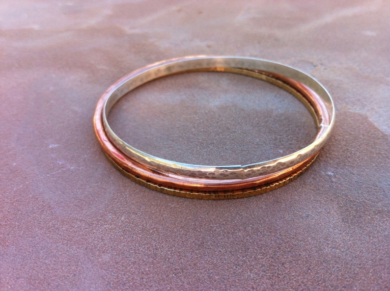 Silver, Copper, Brass Bangles image 3