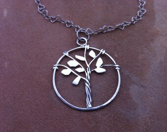 Tree of Life Sterling Silver Necklace