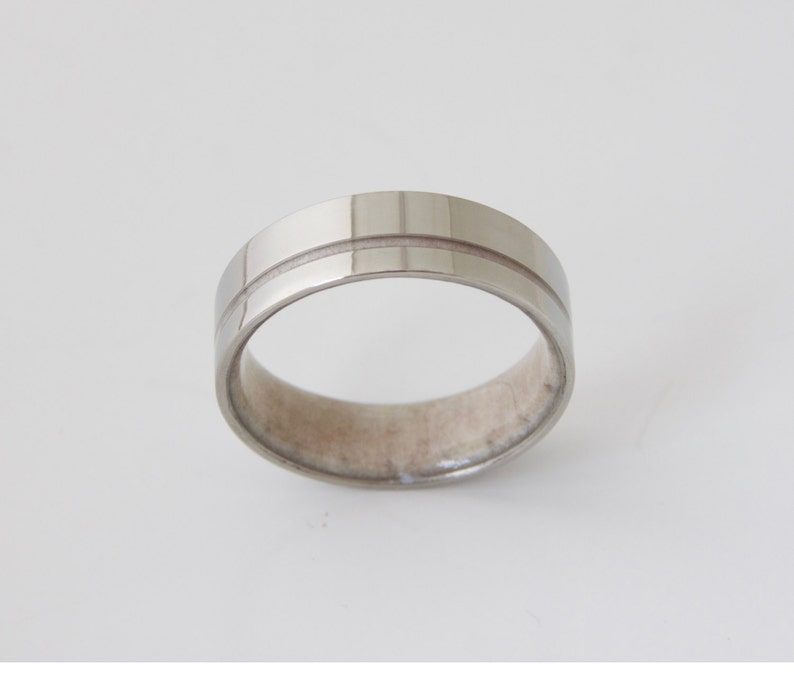 antler ring titanium ring titanium wedding band deer antler band men ring woman ring