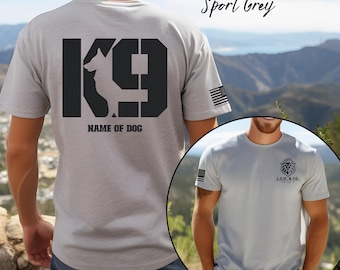 K9 Police Dog T-Shirt: Law Enforcement Support Tee