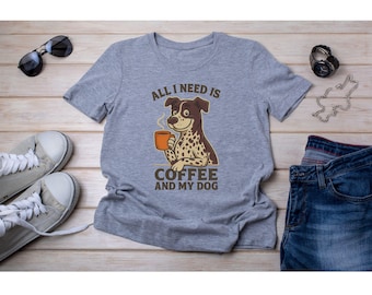 Coffee and Dog PNG: Funny Dog Lover Digital Download, craft, Sublimation,  mug, tumblers, shirts
