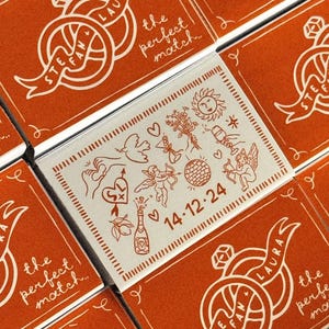 Aangepaste luciferdoosjes bruidsmeisjes, gepersonaliseerde bedankje, luciferdoosjes bruidsmeisjes met aangepast ontwerp, gratis expresverzending, aangepast cadeau