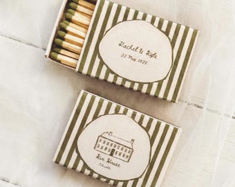 Cajas de cerillas para bodas a medida, regalos de lujo con impresión personalizada, vista previa gratuita en 24 horas